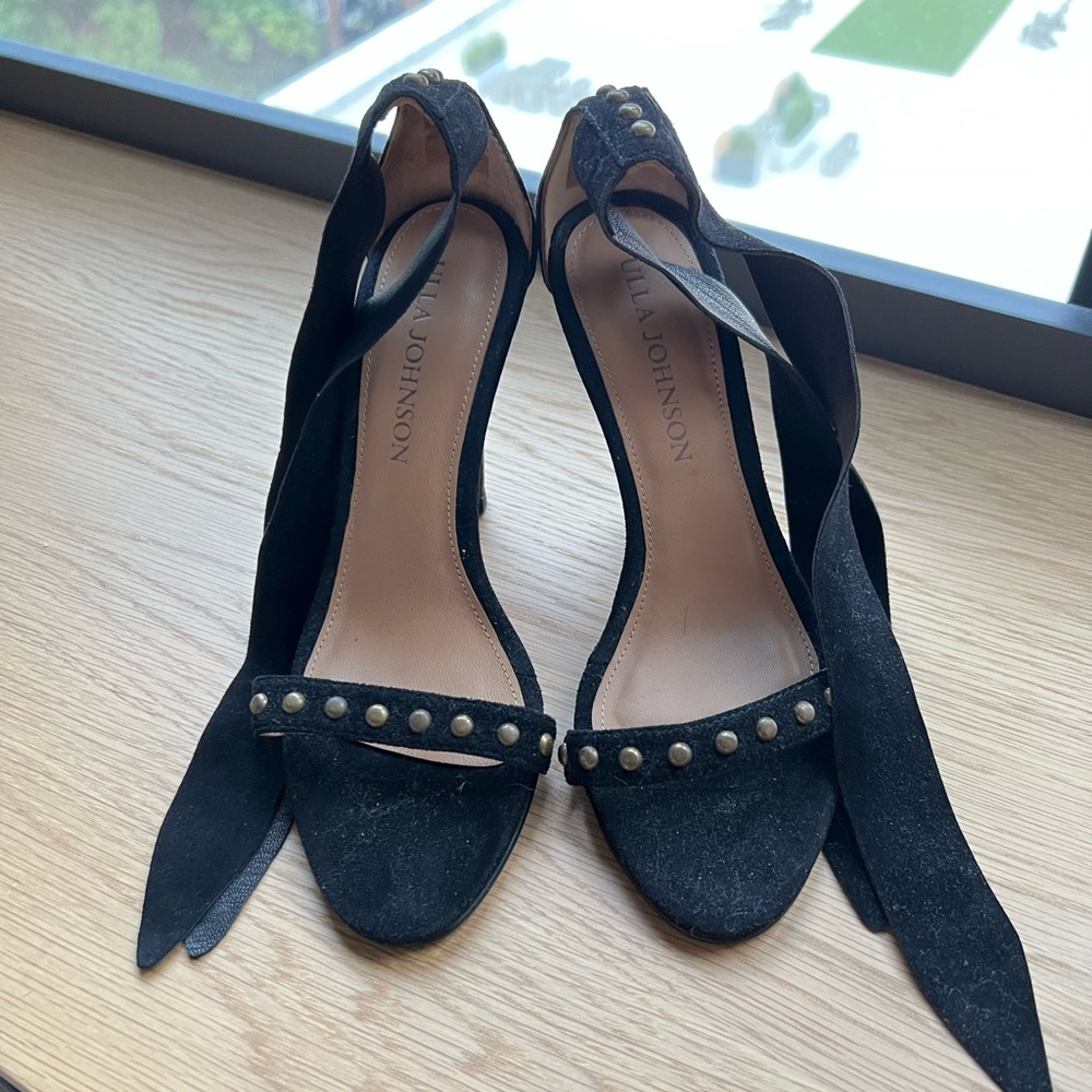 Ulla Johnson Bianca Suede Studded Sandals Size 36/6